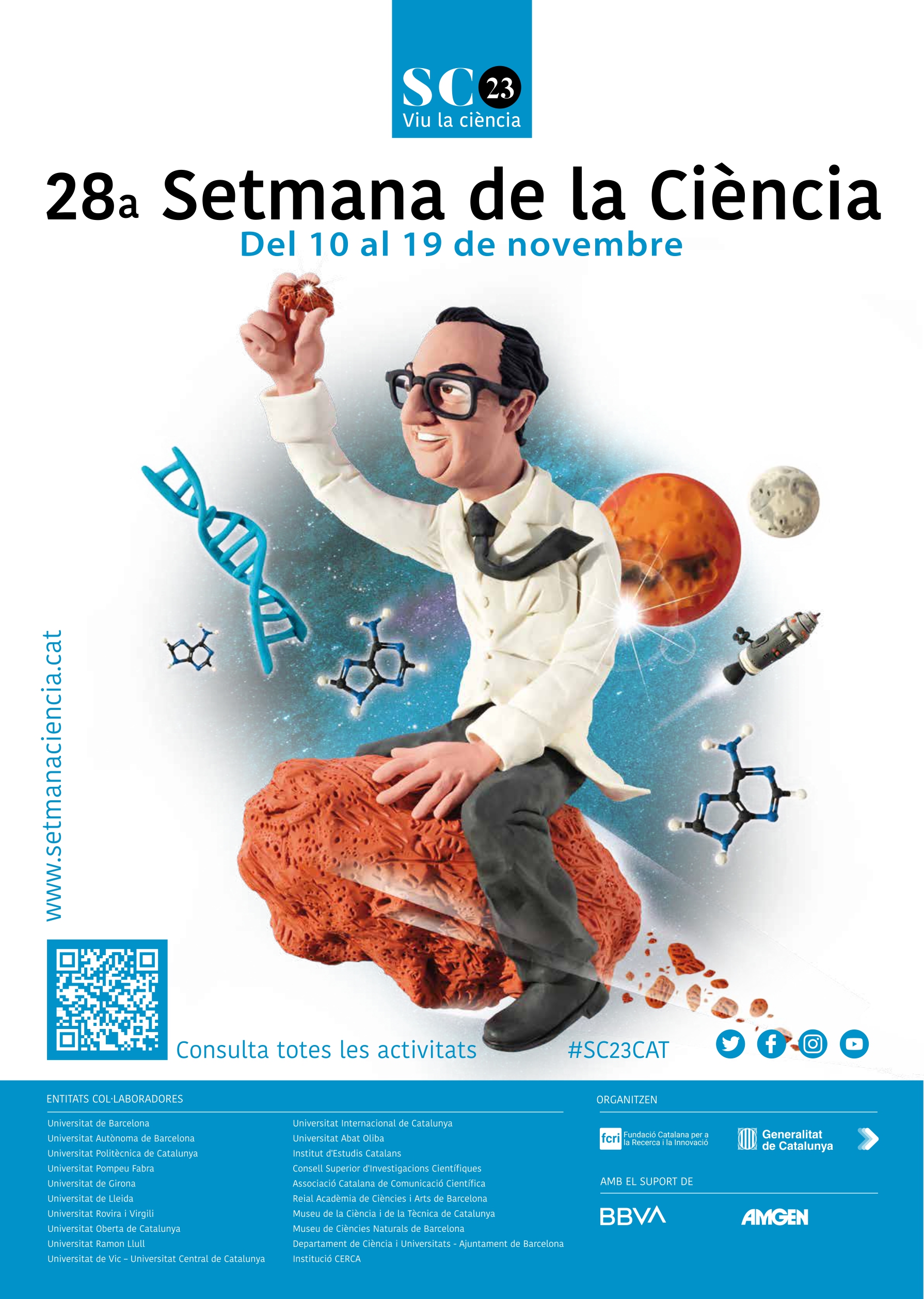 Cartell 28a Setmana de la Ciència